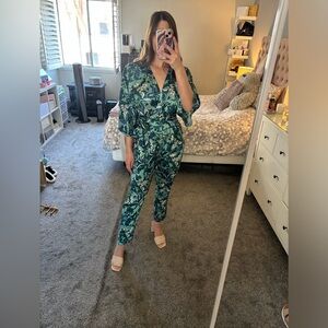 NWT - ZARA FLORAL JUMPSUIT